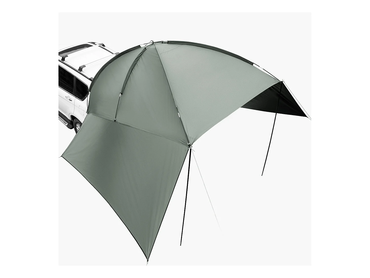 Tendone Veicolare SucceBuy, Copertura Ombrello 305 x 213 cm, PU2000mm UV50+, per Camion, SUV, Furgoni, Camper