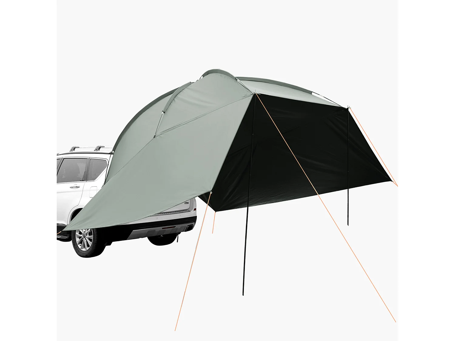 Auvent de Véhicule, Carport SucceBuy, Couverture D'ombre 305 x 213 cm, PU2000mm UV50+