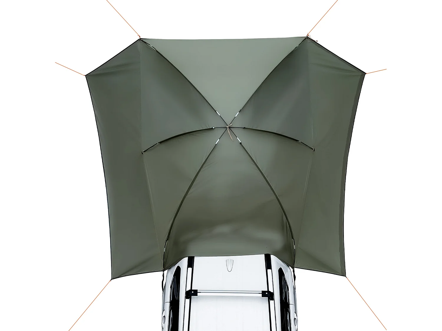 Auvent de Véhicule, Carport SucceBuy, Couverture D'ombre 305 x 213 cm, PU2000mm UV50+