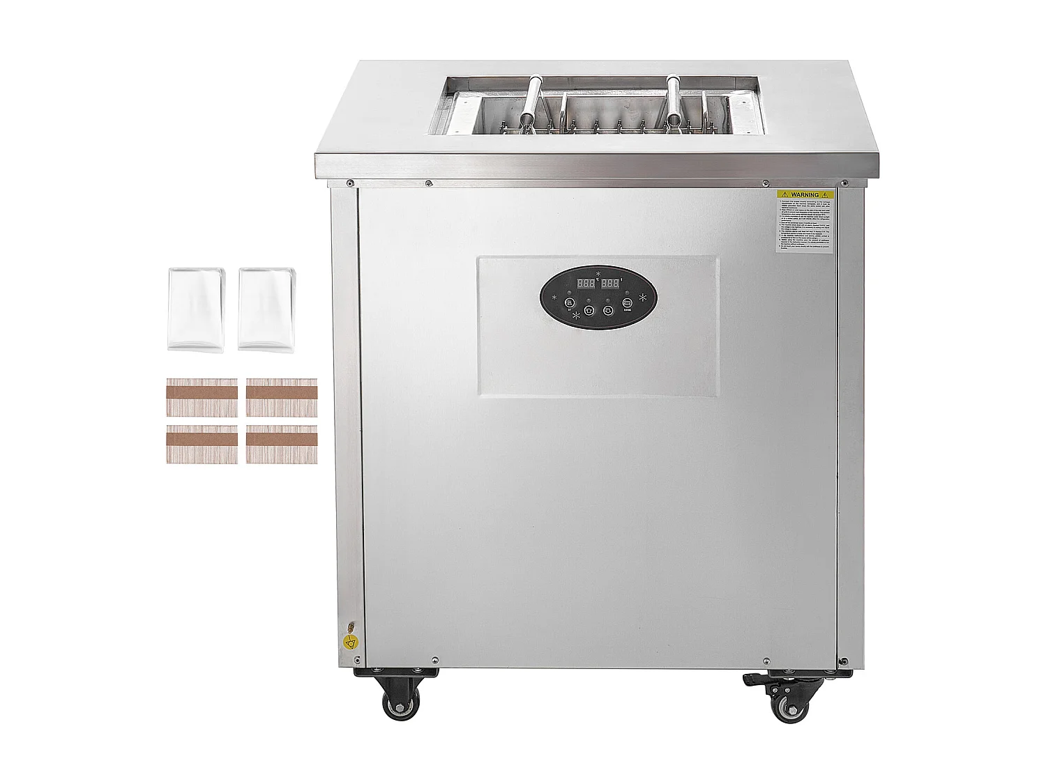 Machine à Glace SucceBuy Commerciale, Sorbetière Ensemble de Moules  Simples, Machine à Glaces 40 Pièces