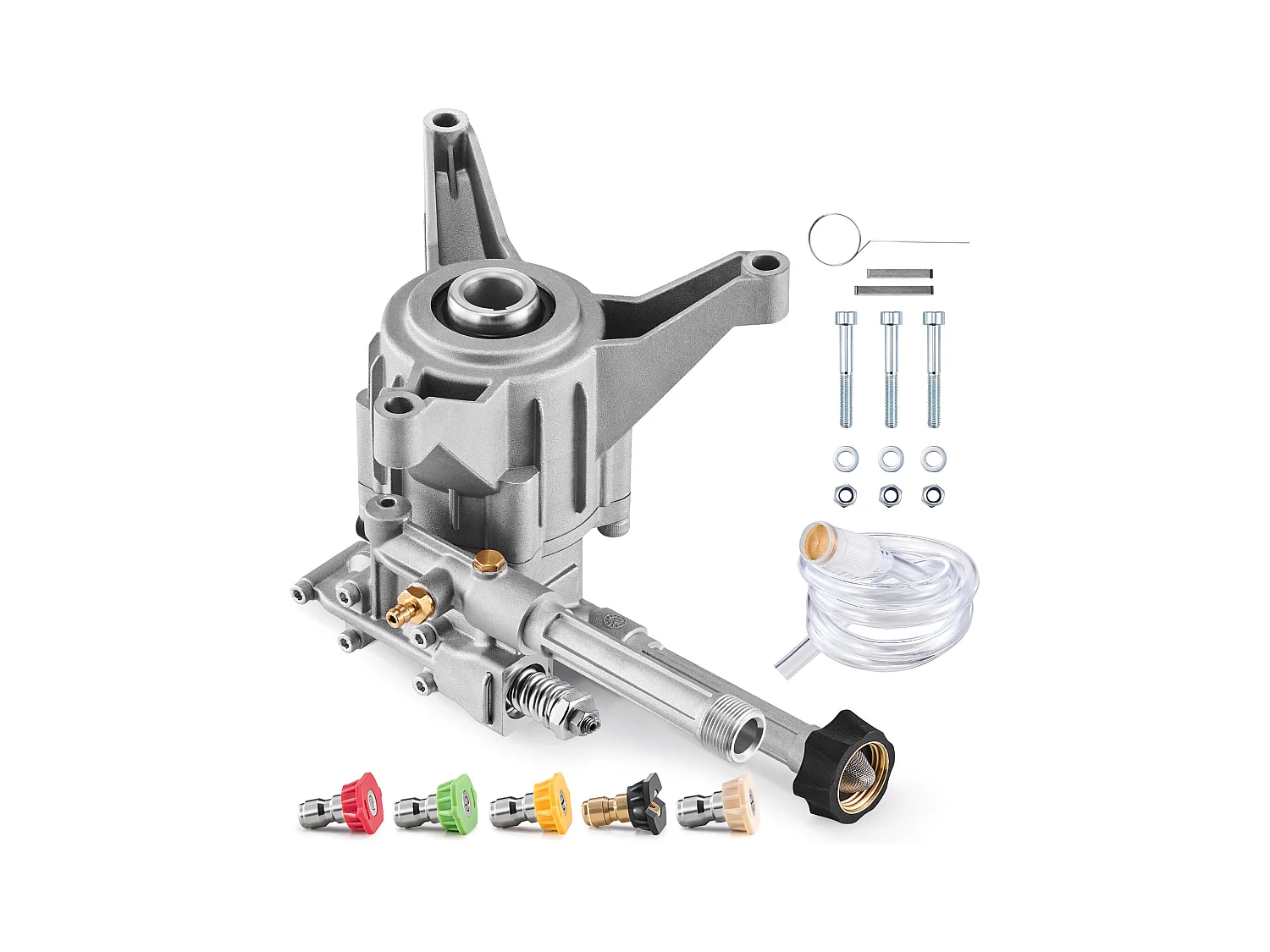 Pompa di Lavaggio ad Alta Pressione SucceBuy, 22,2 mm, 3100 PSI, 2,5 GPM, 5 Bocchette Verticali, per Honda, Troy Bilt, PowerStroke, Craftsman