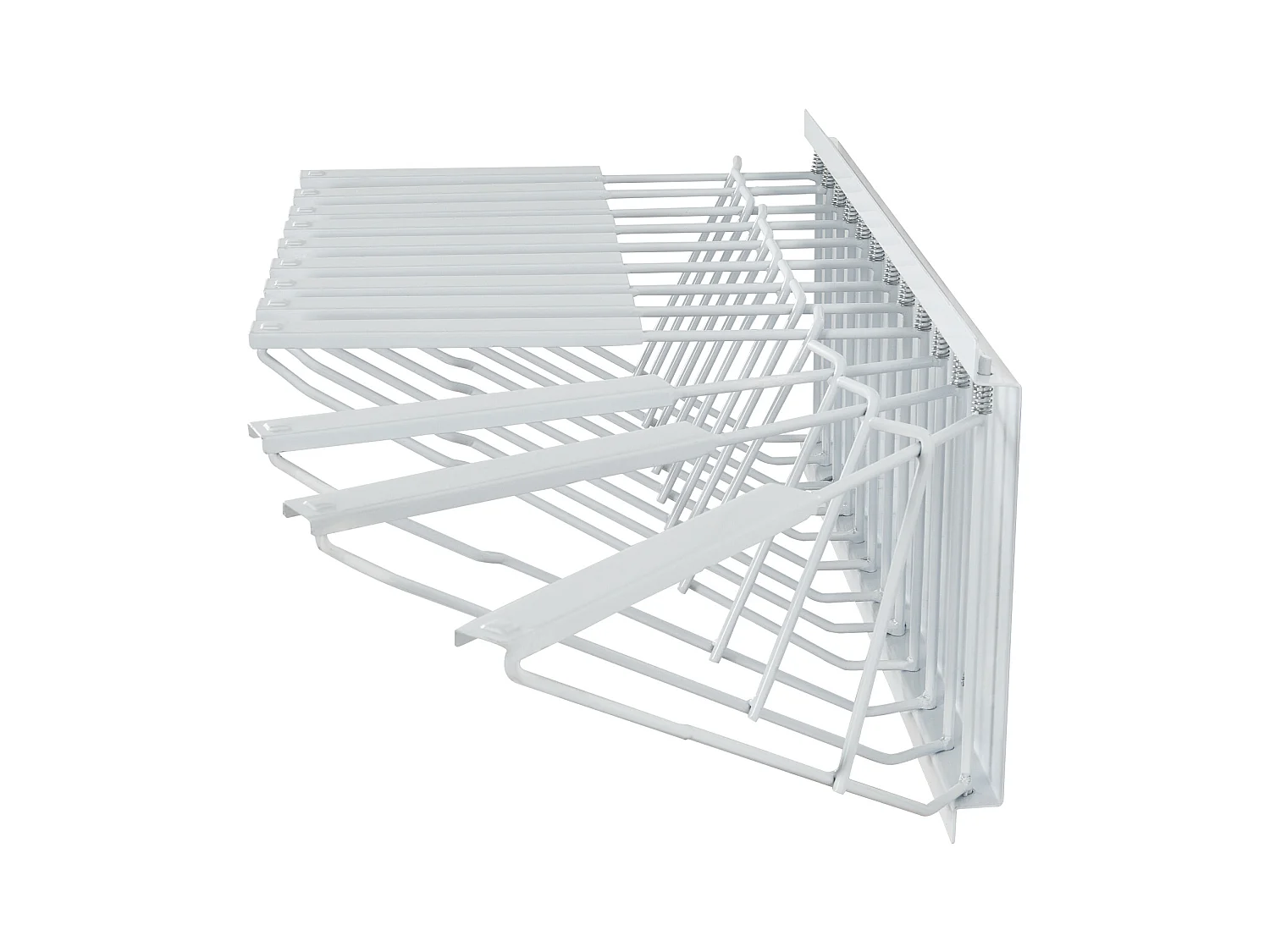 Étagère de Rangement Mural pour Plans SucceBuy, 12 Supports Pivotants, peut Contenir 1 200 Feuilles