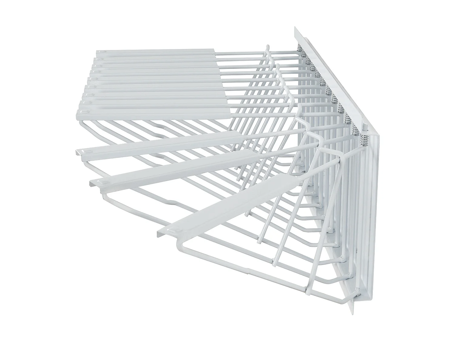 Étagère de Rangement Mural pour Plans SucceBuy, 12 Supports Pivotants, peut Contenir 1 200 Feuilles