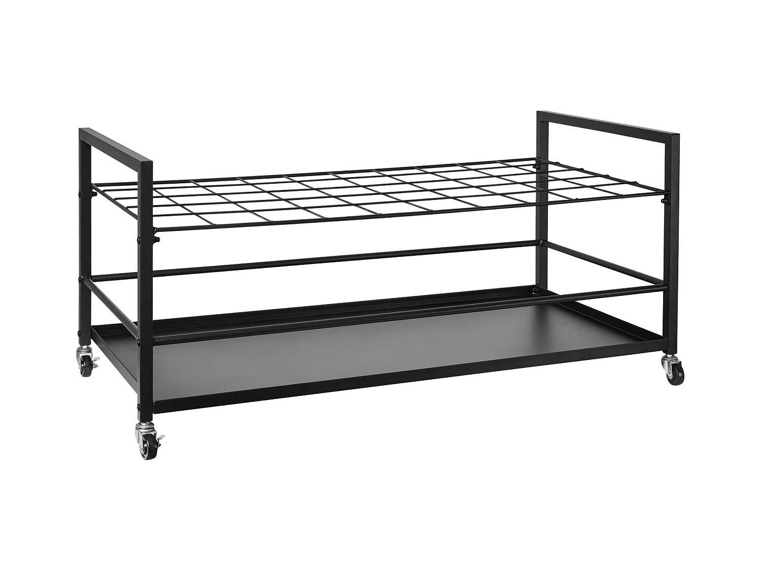 Regał Magazynowy SucceBuy z 50 Przegrodami, Mobilny, na Kółkach