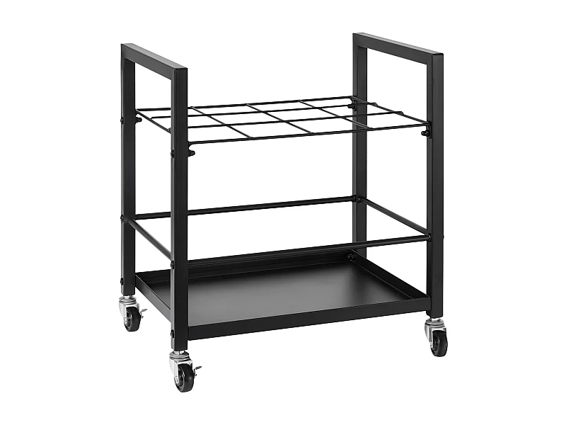 Opbergrek SucceBuy met 12 Vakken, Verrijdbaar met Wieltjes