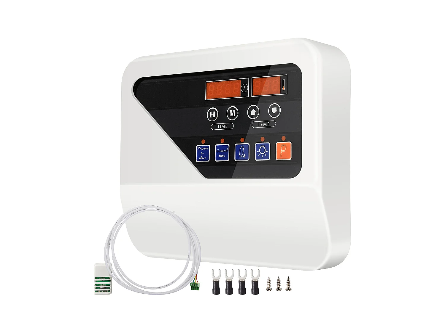 Poêle de Sauna SucceBuy, Contrôleur de Chauffage de Sauna Électrique, 3-9KW, 380V-415V, pour Contrôler Durée et Température de Chauffage