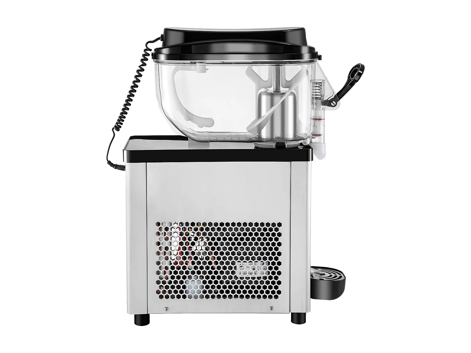 Machine à Granité SucceBuy Commerciale 6L, Machine à Boissons Glacées, pour Supermarchés, Cafés, Restaurants, Bars