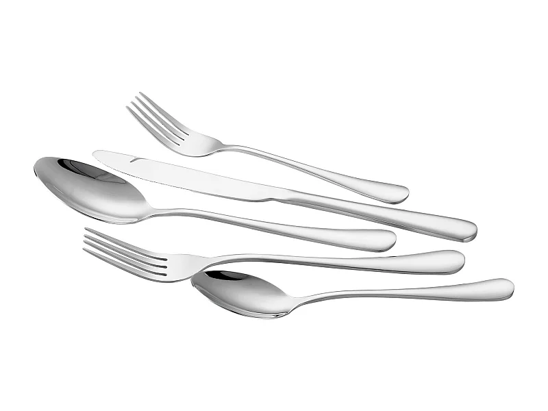 Ensemble de Couverts SucceBuy Ménagère 30 Pièces en Acier Inoxydable, Couverts pour 6 Personnes, Ustensiles de Cuisine.