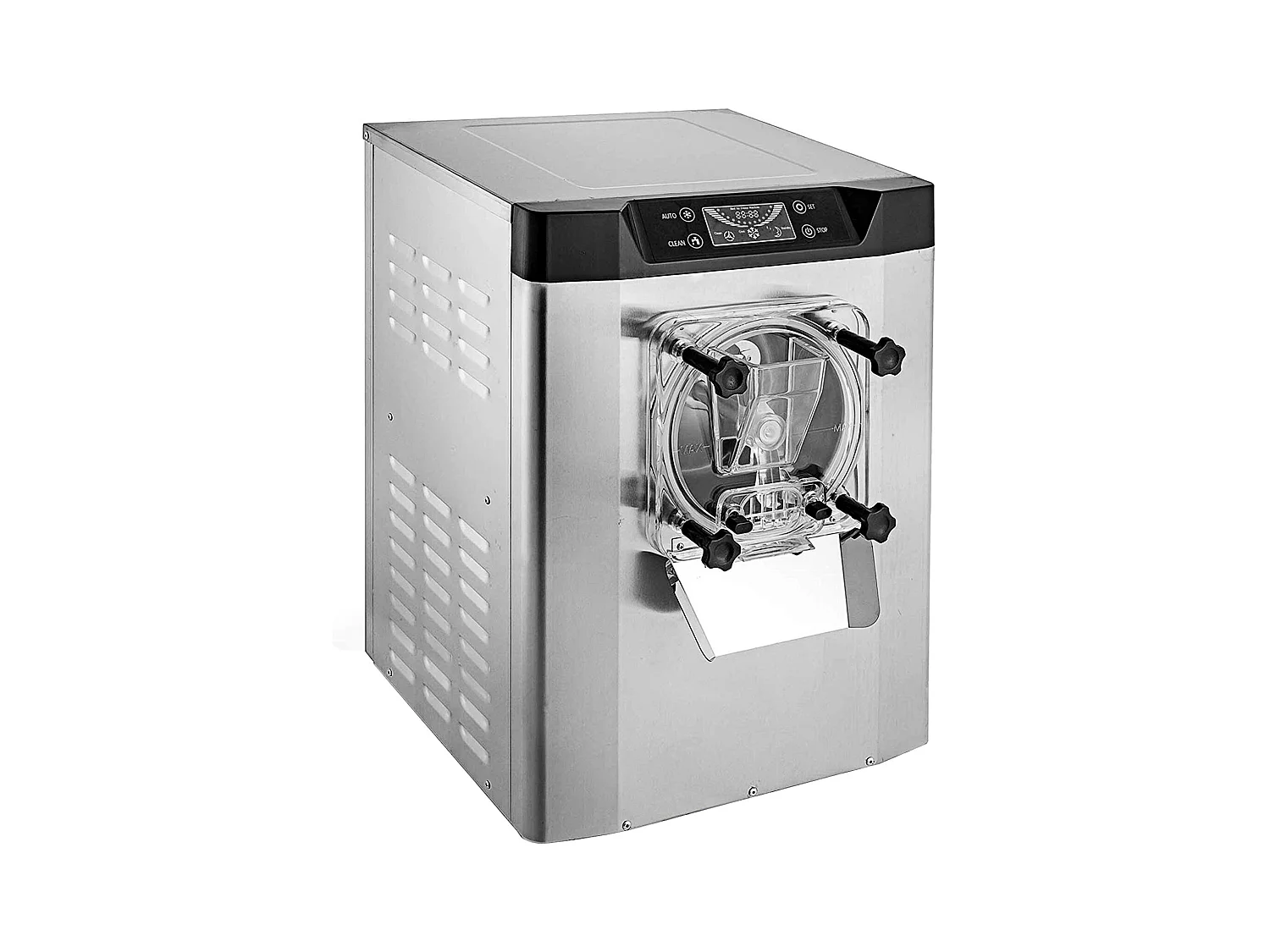 Machine à Crème Glacée SucceBuy dure Commerciale, 16-20L Britanniques/Heure, Acier Inoxydable