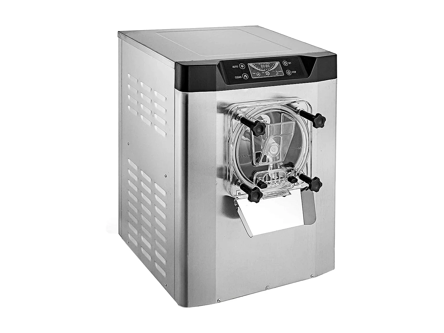 Machine à Crème Glacée SucceBuy dure Commerciale, 16-20L Britanniques/Heure, Acier Inoxydable