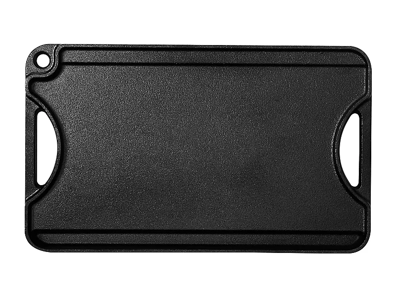 Plaque de Gril, SucceBuy Plaque de Cuisson Réversible en Fonte, Pré-Assaisonnée, 185 × 342 mm