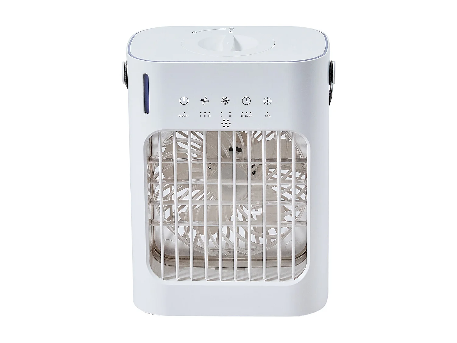 Enfriador de Aire Portátil, SucceBuy 4 en 1 Acondicionador de Aire Portátil con Tanque de Agua de 700 mL