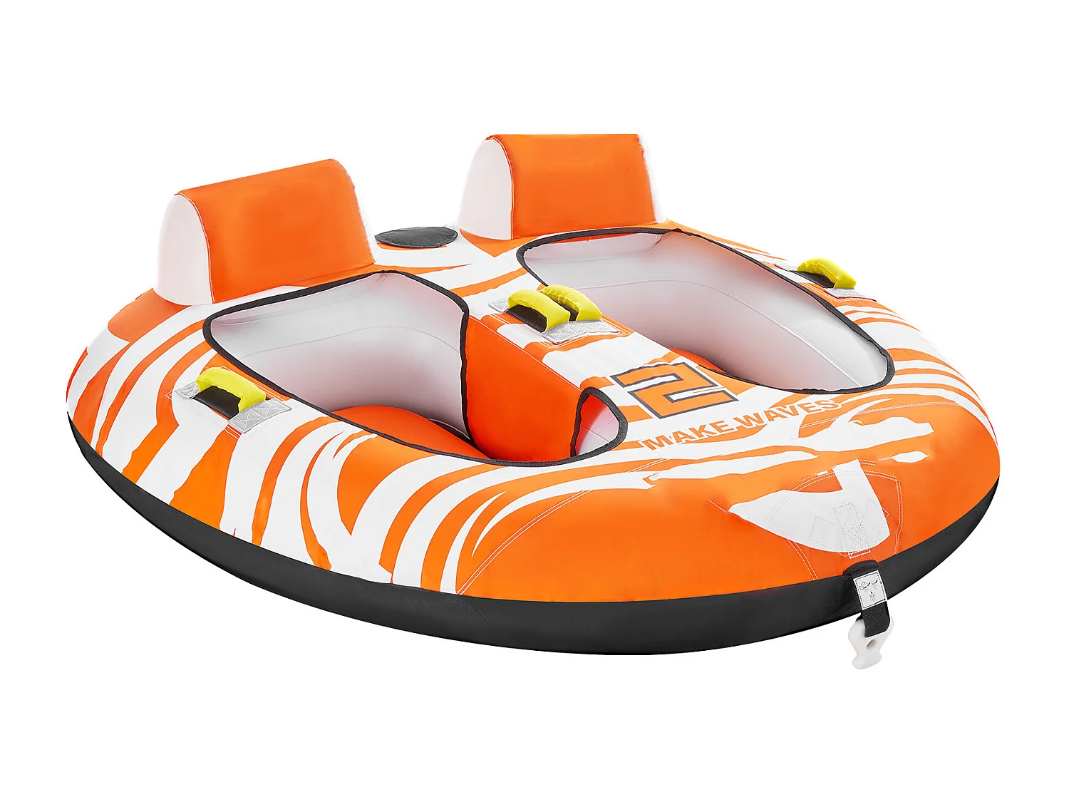 Gommoni Trainabili, SucceBuy Gommoni Trainabili per la Nautica, Gommoni Trainabili Gonfiabili per 2 Persone con 2 Cabine di Pilotaggio