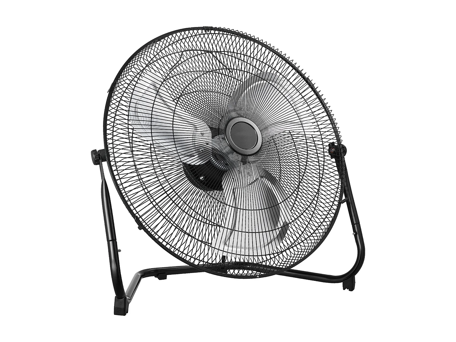 Ventilateur SucceBuy Lot de 2 Ventilateurs de Sol de 51CM, 3 Vitesses, Haute Vitesse, Inclinaison à 360°