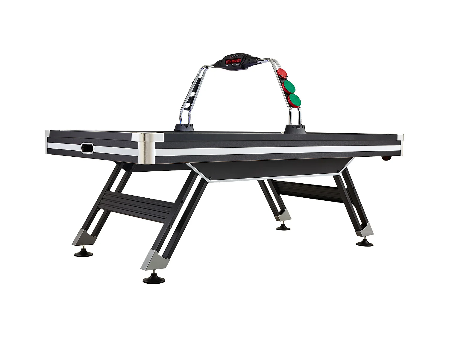 Table de Air Hockey, SucceBuy Table d'Air Hockey avec Score LED, Accessoires Inclus