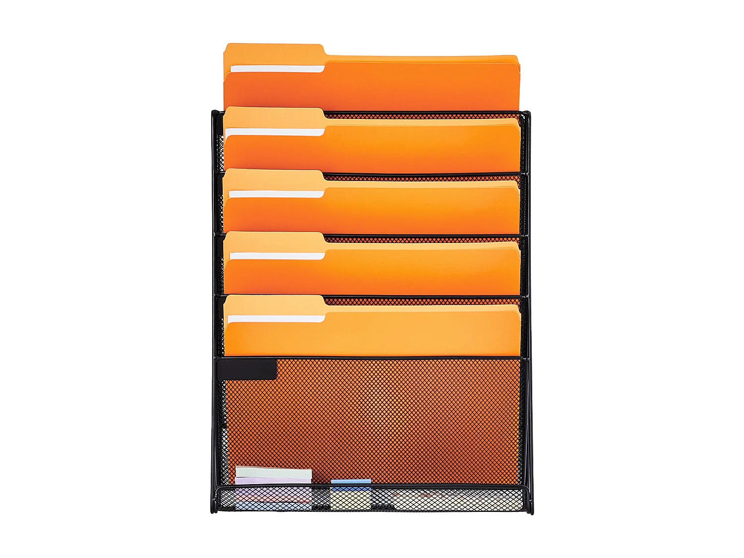 Support Mural SucceBuy pour Dossiers, Support Mural en Maille, 1 Pièce, 6 Poches, pour Bureau/École