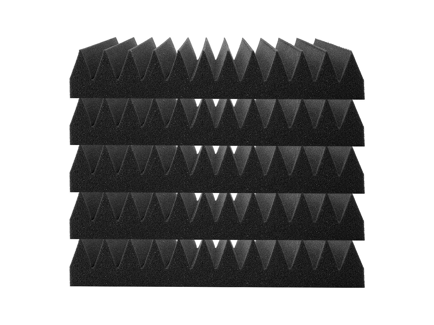 Panneaux en Mousse Acoustique SucceBuy Panneaux en Mousse Acoustique, Lot de 50, 30.48 x 30.48 x 5.08 cm pour Murs et Plafonds de Studio