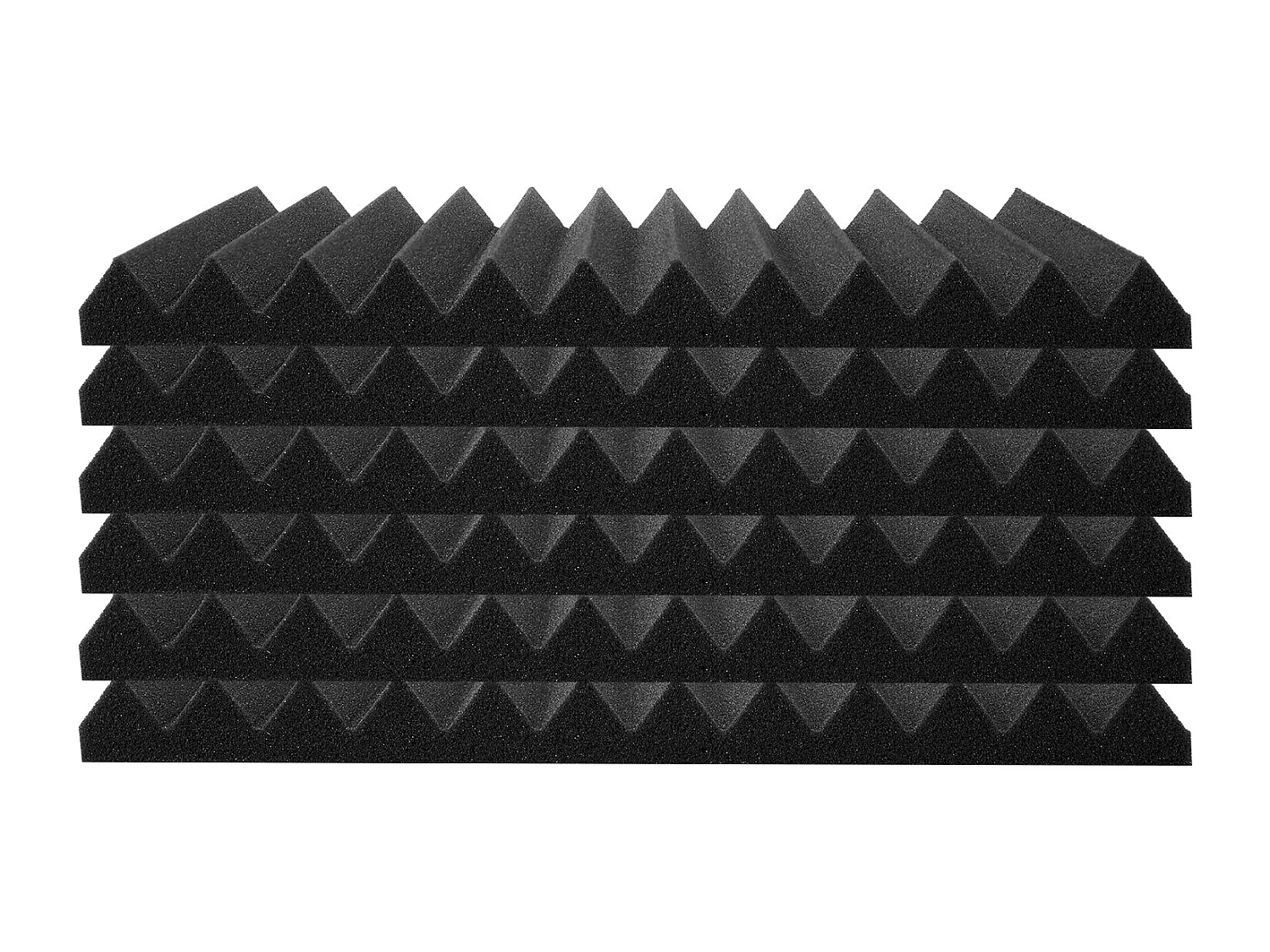 Panneaux en Mousse Acoustique SucceBuy Panneaux en Mousse Acoustique, Lot de 48, 30.48 x 30.48 x 2.54 cm, Adhésif pour Mur et Plafond