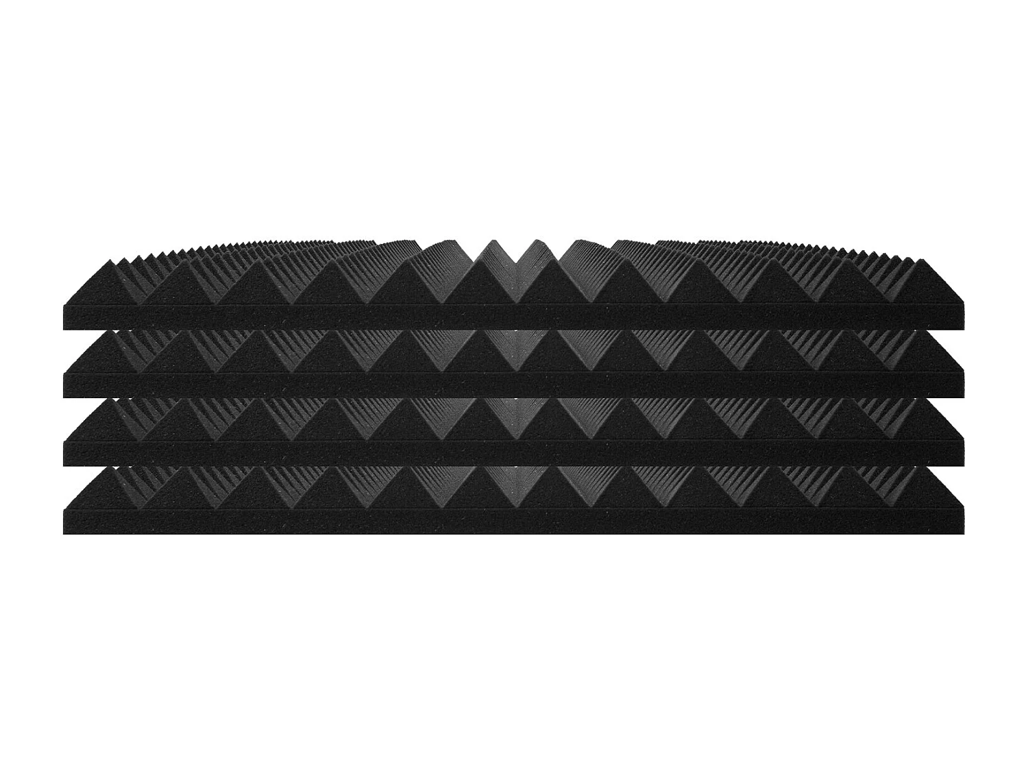 Pannelli in Schiuma Acustica SucceBuy Pannelli Acustici in Schiuma, Confezione da 4, 121.92 x 60.96 x 5.08 cm per Pareti e Soffitti di Studi