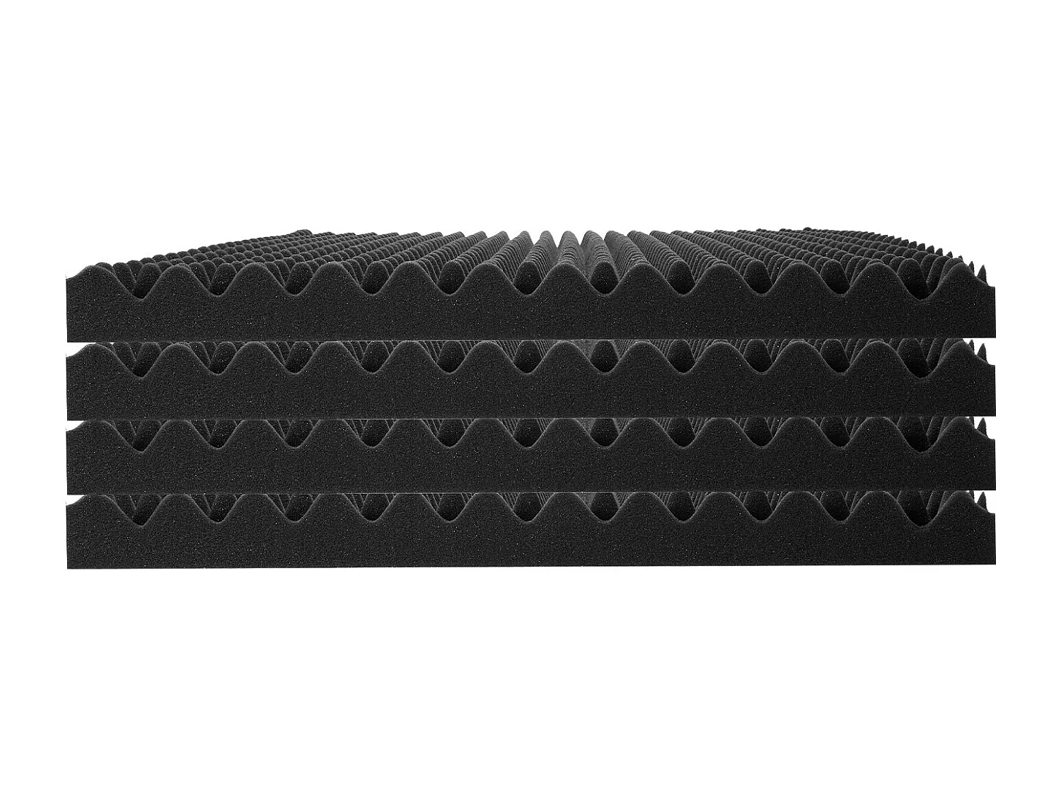 Panneaux en Mousse Acoustique SucceBuy Panneaux en Mousse Acoustique, Lot de 4, 121.92 x 60.96 x 5.08 cm pour Studio