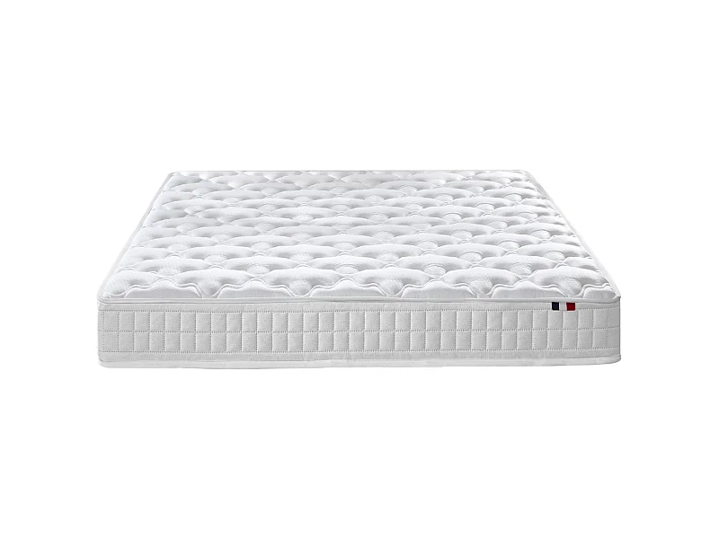 Matelas ressorts 5 zones réversible ETOILE - confort Made in France Dimensions - 140x190