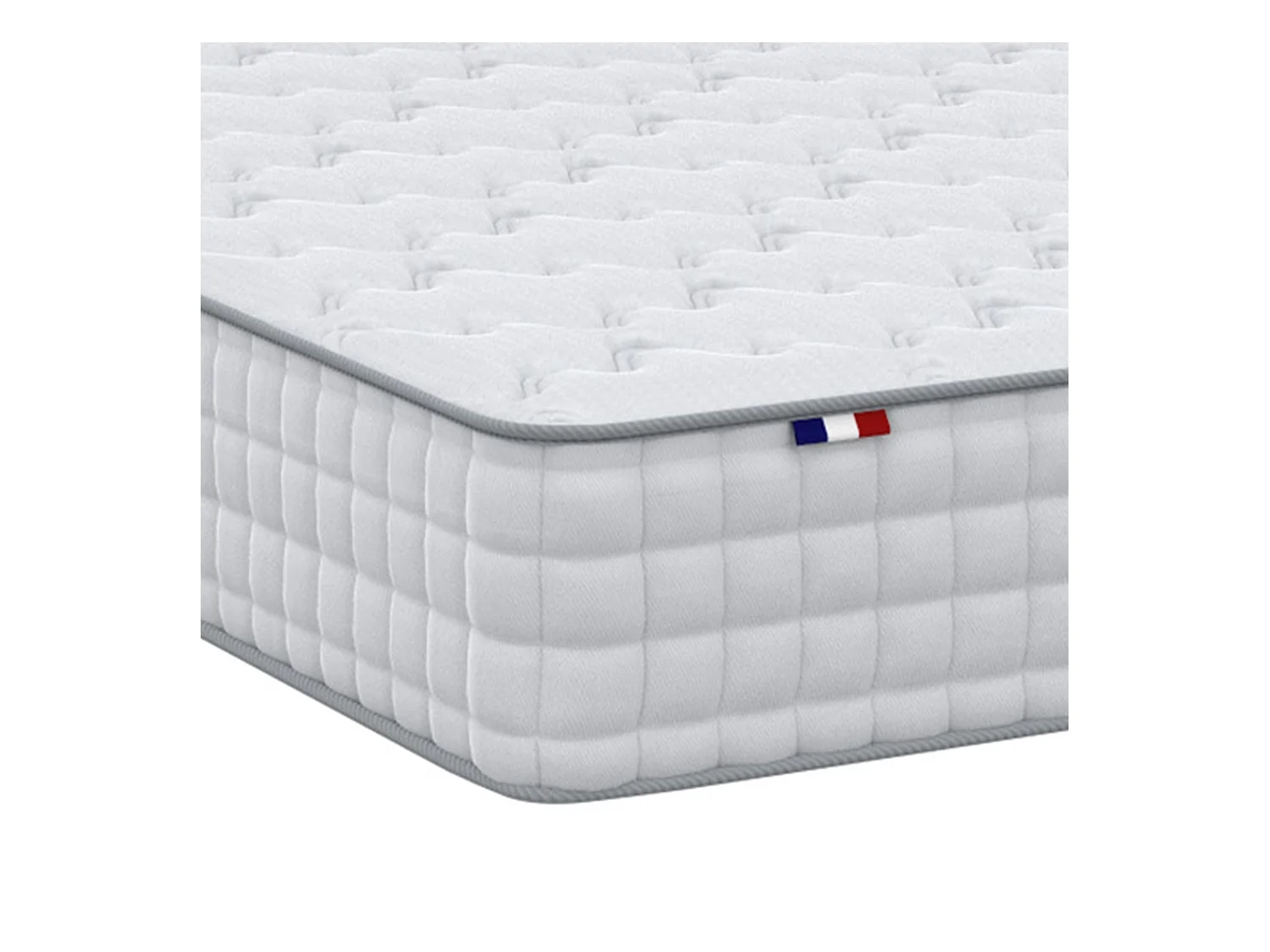 Matelas ressorts 5 zones réversible ETOILE - confort Made in France Dimensions - 140x200