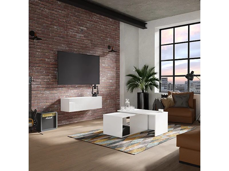 Szafka RTV 105/140 cm – Nowoczesna szafka pod telewizor do salonu