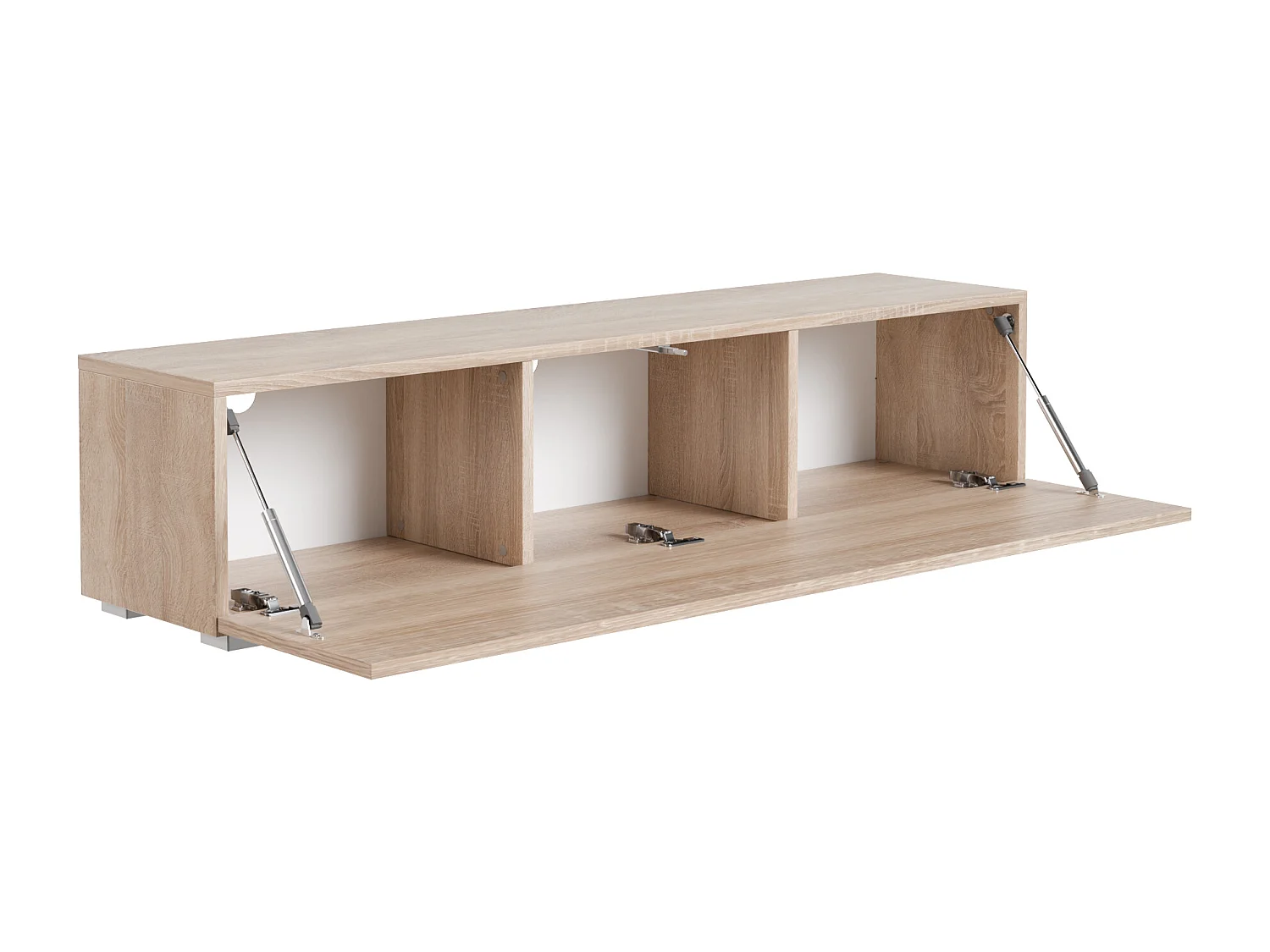 Meuble TV 105 cm 140 cm Banc Télé  Suspendu Banc Télévision Moderne Flottante pour Salon