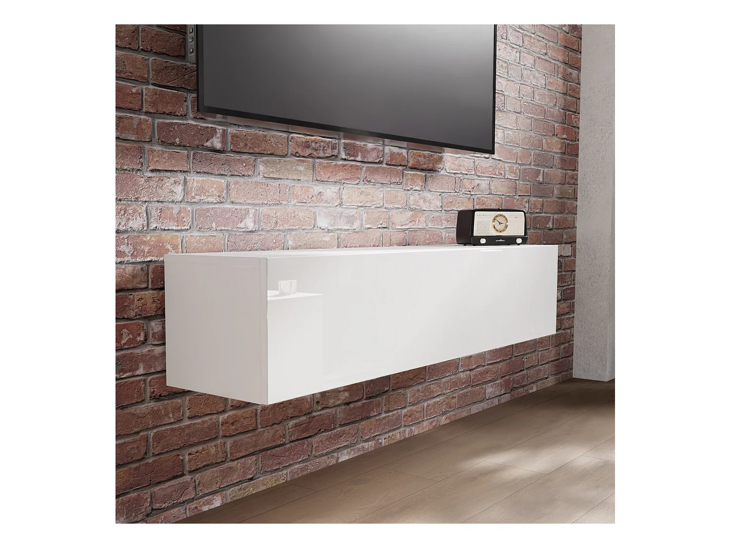 Zwevend TV-meubel 105 cm / 140 cm – Moderne Televisiekast voor de Woonkamer