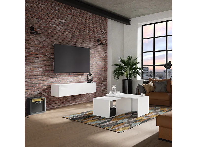 Szafka RTV 105 cm / 140 cm – Nowoczesna Szafka do Salonu