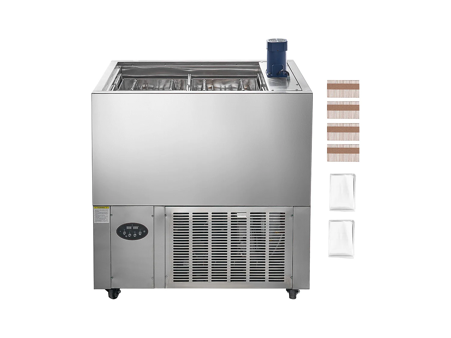 Machine à Glace SucceBuy Commerciale, Ensemble de 4 Moules, Machine à Glaces 120 Pièces