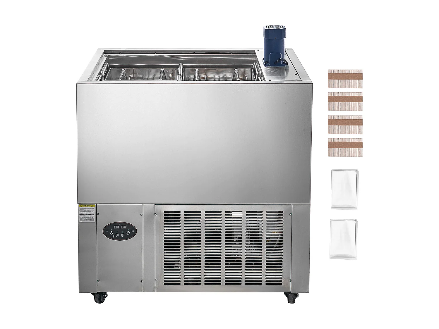 Máquina de Hielo Comercial SucceBuy, Conjunto de 4 Moldes, Máquina de Hielo de 120 Piezas