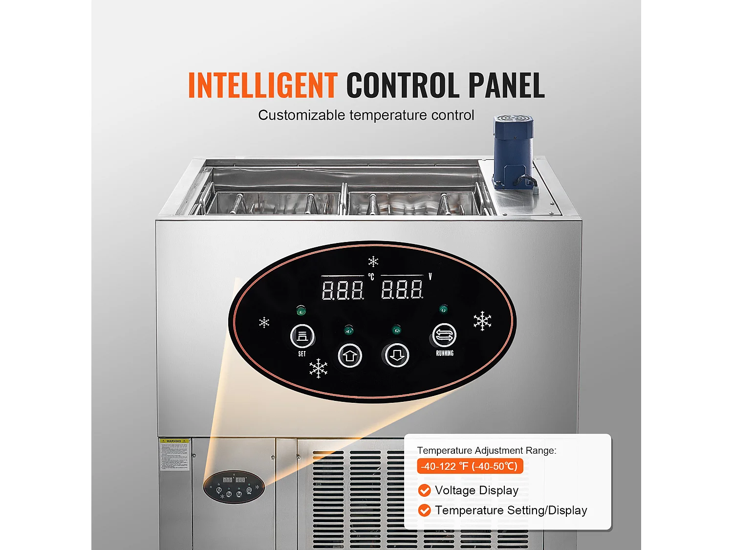 Máquina de Hielo Comercial SucceBuy, Conjunto de 4 Moldes, Máquina de Hielo de 120 Piezas