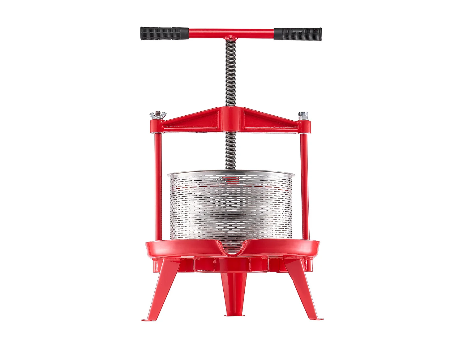 Presse Fruits SucceBuy Presse Manuelle de Fruit et de Vin, Acier Inoxydable de 9L pour la Fabrication de Jus.