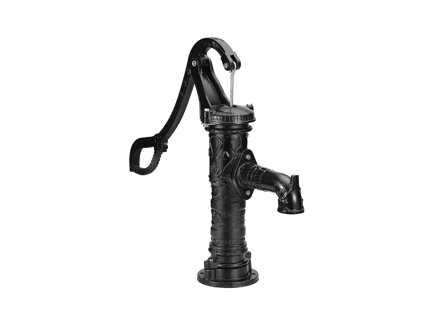 Pompe à Eau SucceBuy Antique Well Hand Pitcher Pump 670.56cm Max Lift Cast Iron Manual Water Pump (Pompe à Eau Manuelle en Fonte)