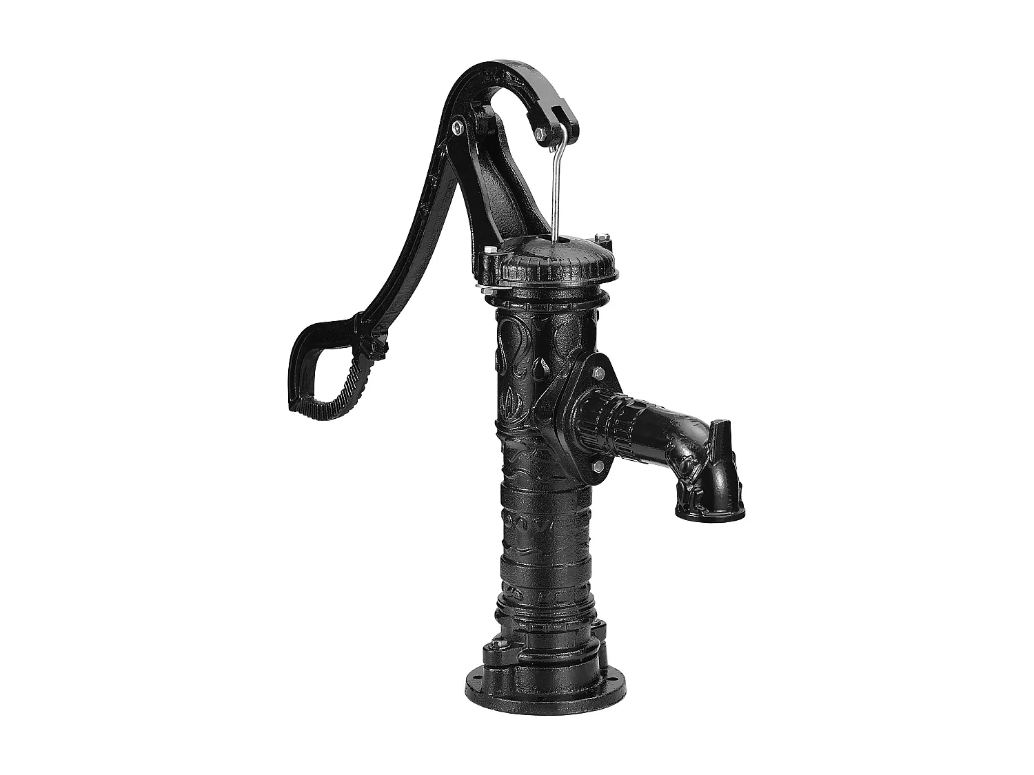 Bomba De Água SucceBuy Antiga Bomba Manual De Poço 670.56cm Elevação Máxima Bomba Manual De Água De Ferro Fundido (Bomba De Água Manual De Ferro Fundido)