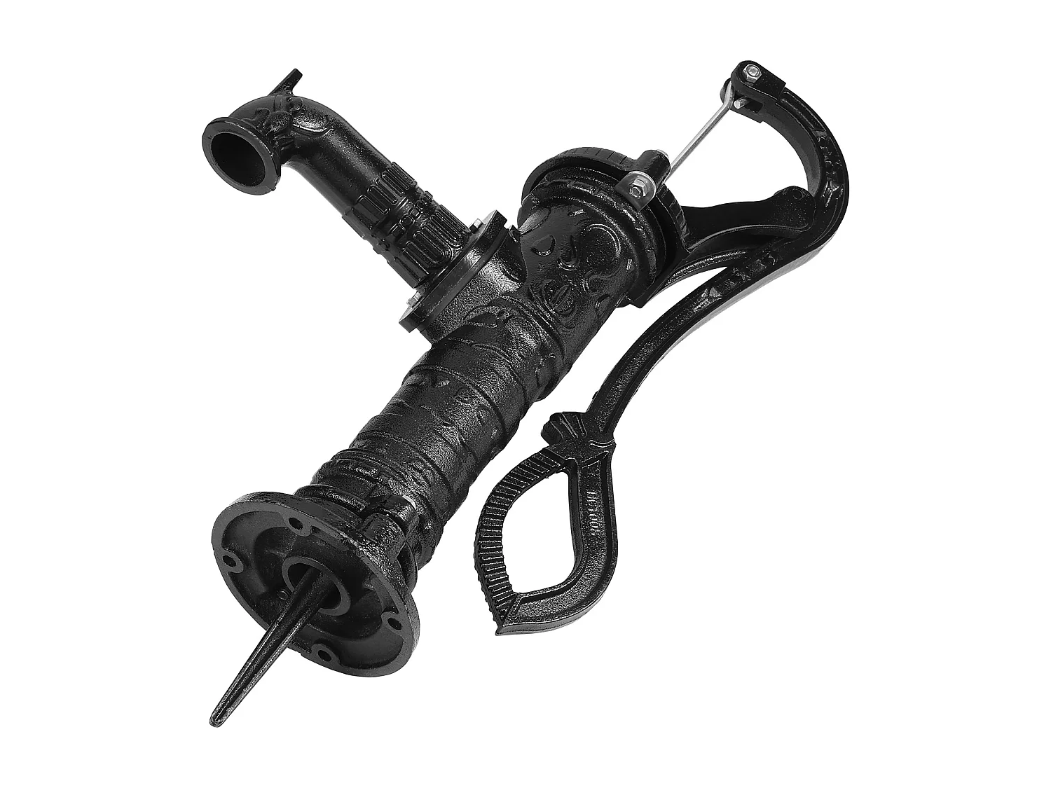 Bomba De Água SucceBuy Antiga Bomba Manual De Poço 670.56cm Elevação Máxima Bomba Manual De Água De Ferro Fundido (Bomba De Água Manual De Ferro Fundido)