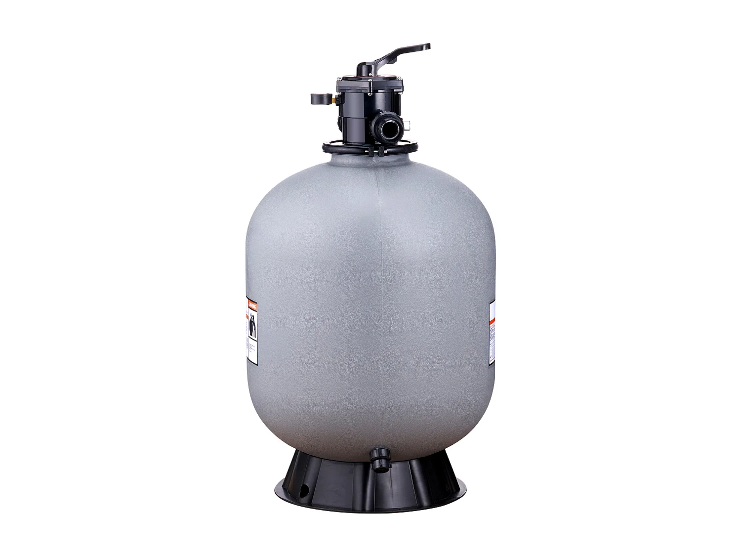 Filtre à Sable SucceBuy 60.96cm pour Piscine Hors sol avec Vanne à 7 Voies