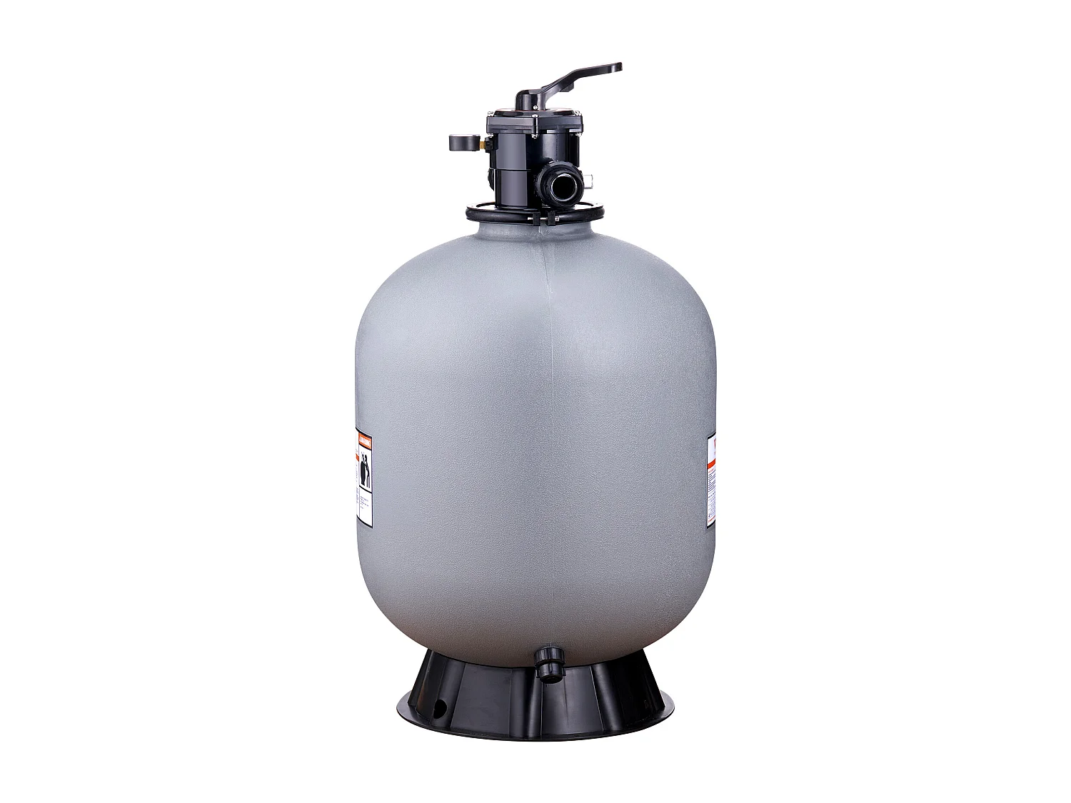 Filtre à Sable SucceBuy 60.96cm pour Piscine Hors sol avec Vanne à 7 Voies