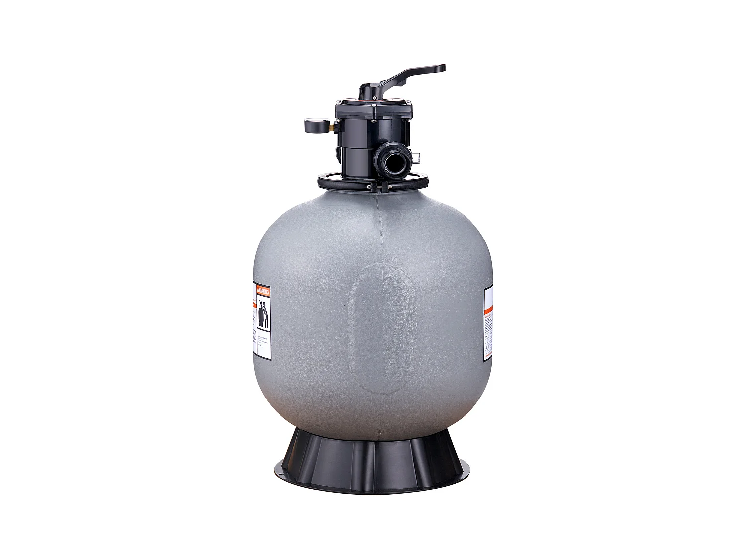 Filtre à Sable pour Piscine Hors sol SucceBuy de 55.88 cm avec Vanne à 7 Voies