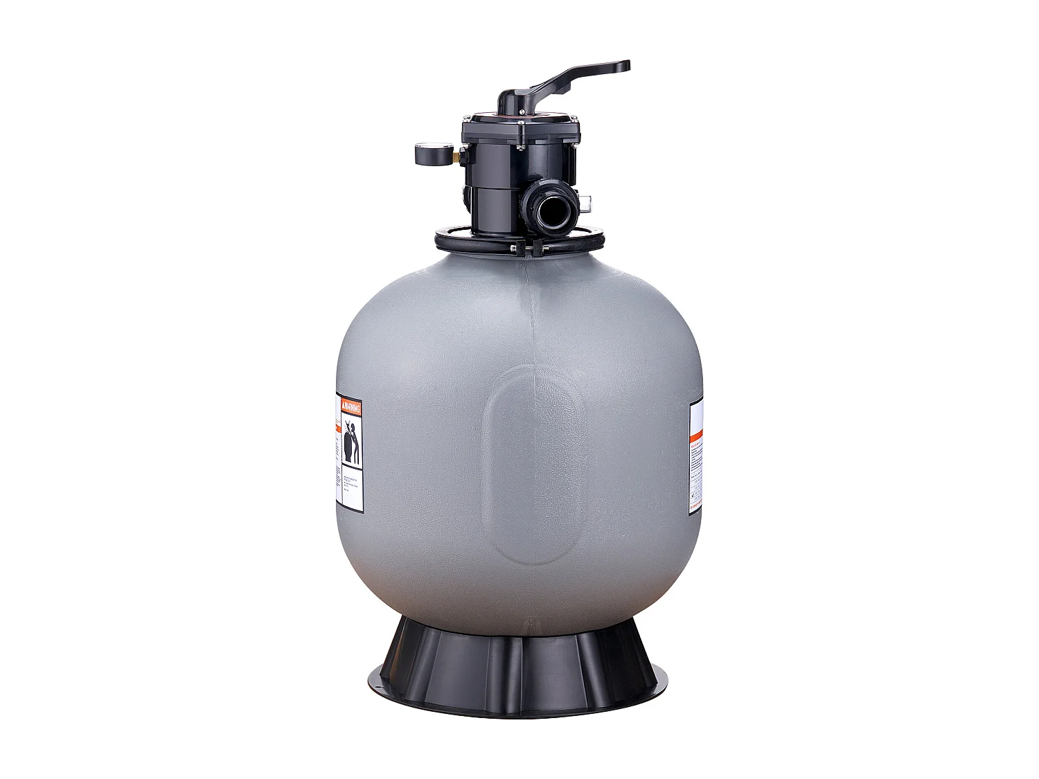 Filtre à Sable pour Piscine Hors sol SucceBuy de 55.88 cm avec Vanne à 7 Voies