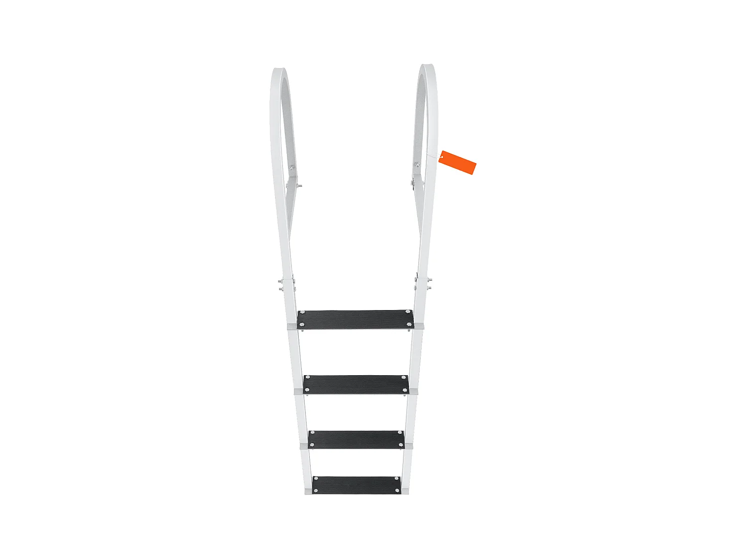 Badeleiter SucceBuy, Traglast 226 kg, abnehmbare 4 Stufen, aus Aluminium