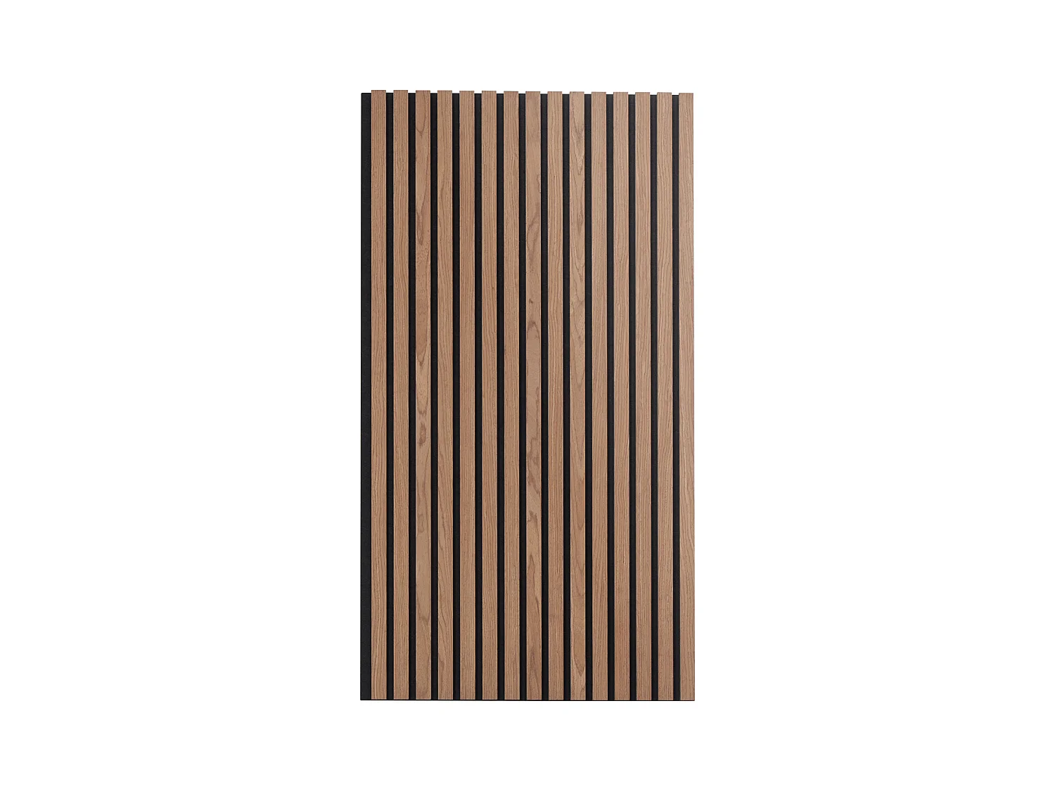 Panneaux Acoustiques à Lattes de Bois SucceBuy 120 x 60 cm, Décoration Murale Moderne, Noyer