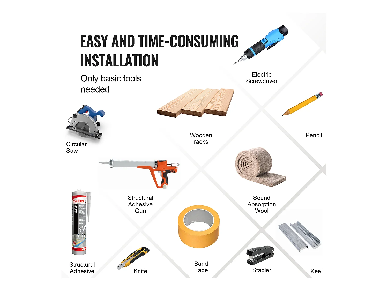 Panneaux Acoustiques à Lattes de Bois SucceBuy 120 x 60 cm, Décoration Murale Moderne, Noyer