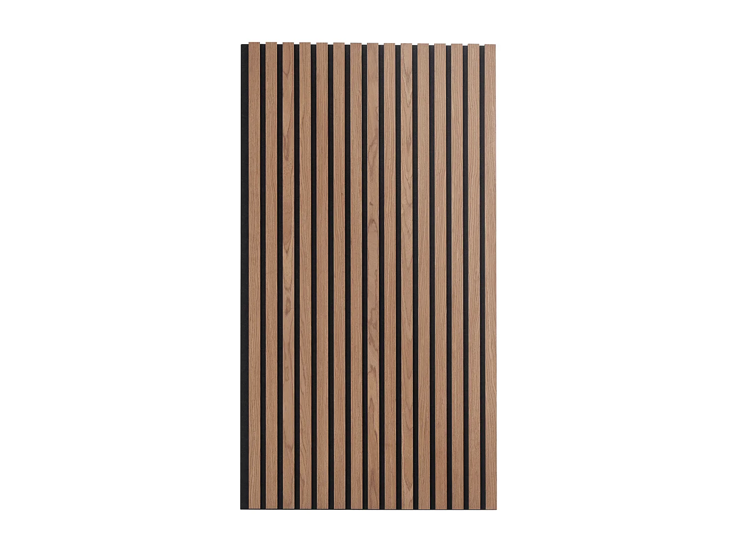 Panneaux Acoustiques à Lattes de Bois SucceBuy 120 x 60 cm, Décoration Murale Moderne, Noyer