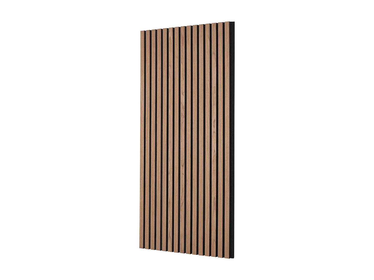 Panneaux Acoustiques à Lattes de Bois SucceBuy 120 x 60 cm, Décoration Murale Moderne, Noyer