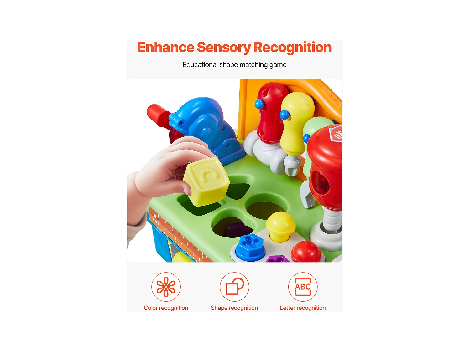 Jouet d'Établi, SucceBuy Jouet d'Établi avec Musique et Motricité pour Enfants à partir de 2 Ans