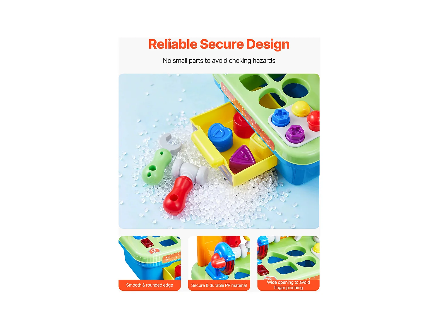 Jouet d'Établi, SucceBuy Jouet d'Établi avec Musique et Motricité pour Enfants à partir de 2 Ans