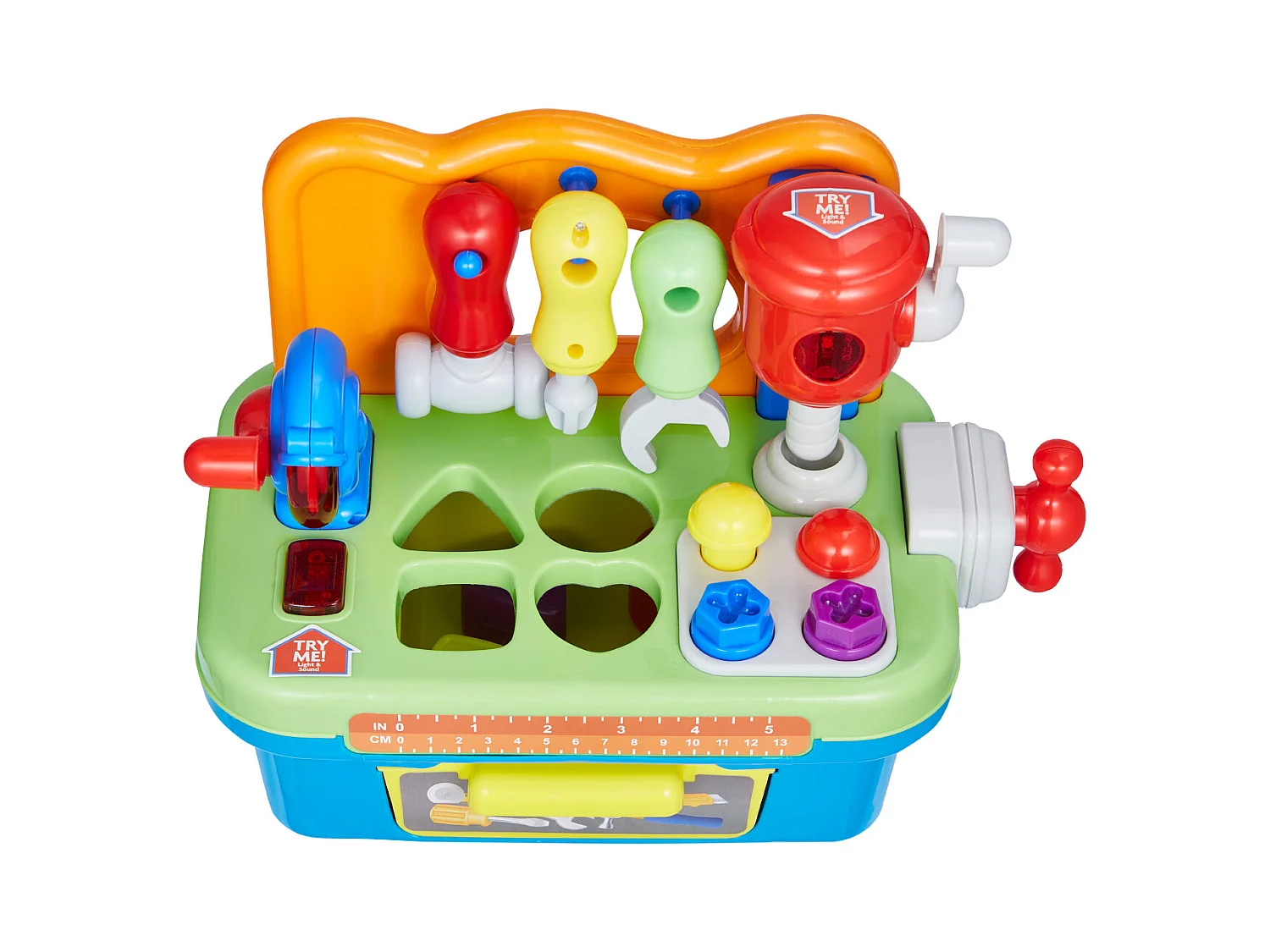 Jouet d'Établi, SucceBuy Jouet d'Établi avec Musique et Motricité pour Enfants à partir de 2 Ans