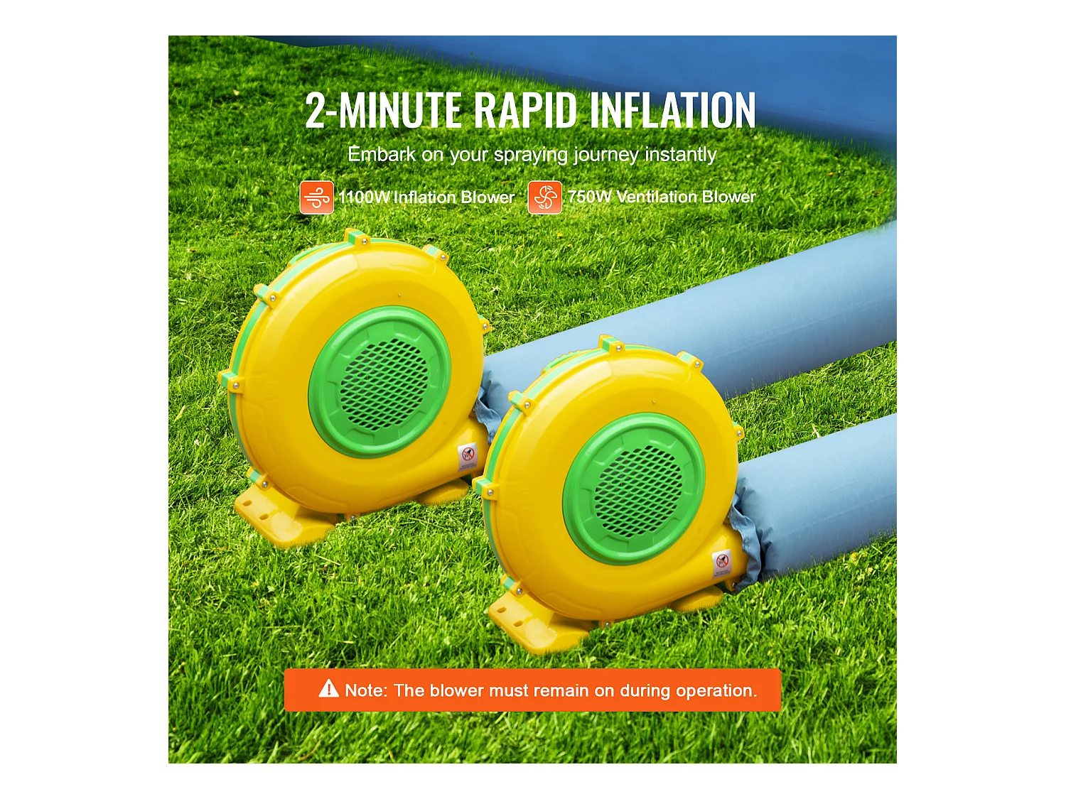 Cabine de Peinture Gonflable SucceBuy Cabine de Peinture Gonflable 9.99 x 6.4 x 4.51 m Cabine de Pulvérisation Gonflable 1100 W + 750 W